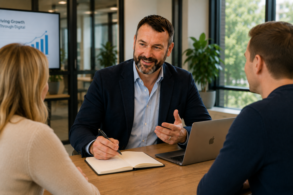 Digital marketing for small businesses consultation with Silverback Digital