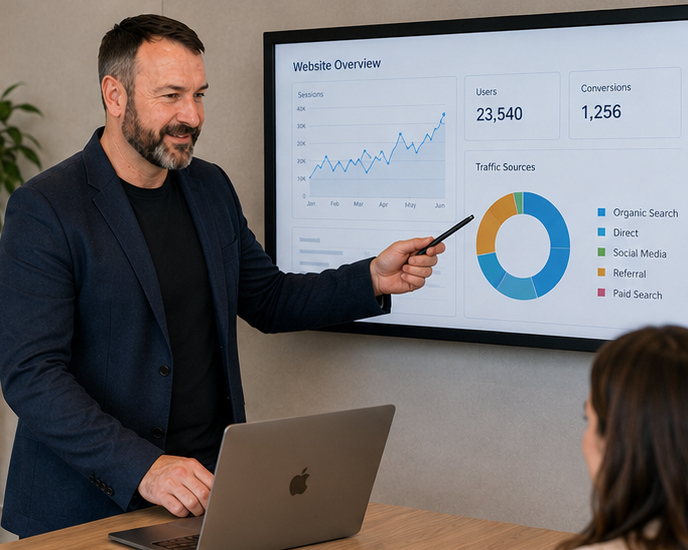 Website analytics and conversion optimisation
